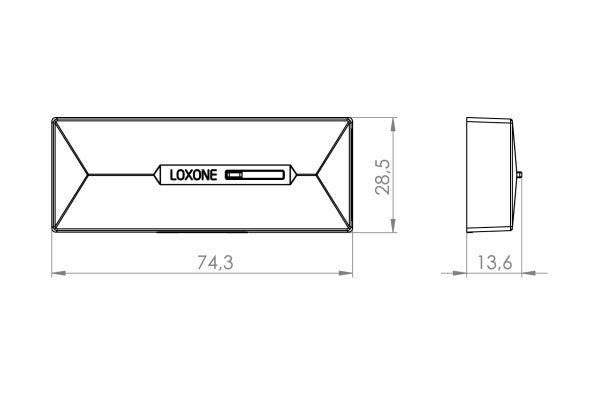 Loxone Wassersensor Air