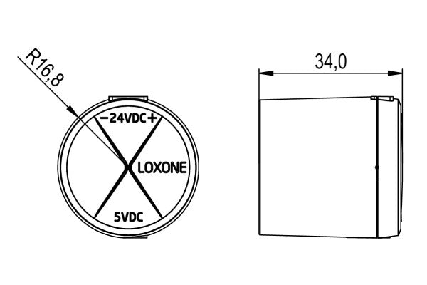 Loxone Zählerinterface IR Air
