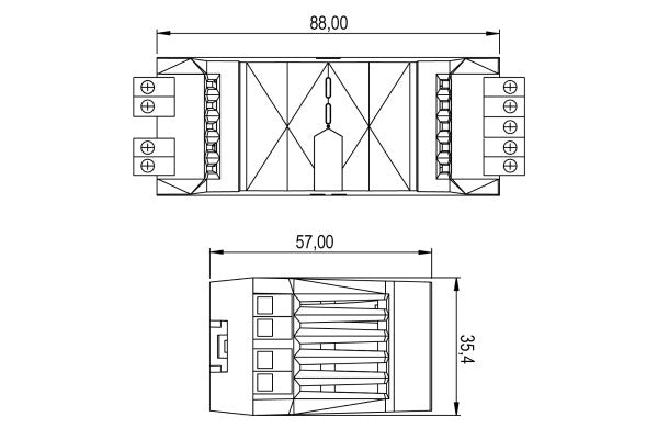 Loxone RGBW 24V Dimmer Tree